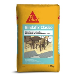 Adhesivo Para Cermicas Sika Bindafix Clsico 25 Kg