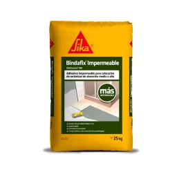 Adhesivo Para Cermicas Sika Bindafix Impermeable 25 Kg