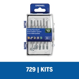 Kit 11 Acc Micro Kit TallarGrabar Dremel 729-02