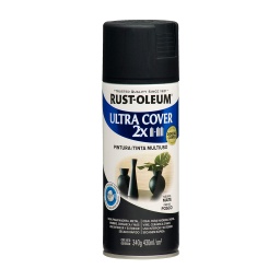 Aerosol Rust Oleum U.Cover 2X negro mate 340g