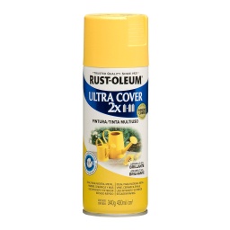 Aerosol Rust Oleum U.Cover 2X amarillo sol bte 340g