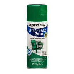 Aerosol Rust Oleum U.Cover 2X verde claro bte 340g