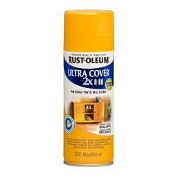 Aerosol Rust Oleum U.Cover 2X amarillo oro bte 340g