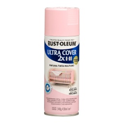 Aerosol Rust Oleum U.Cover 2X rosa claro bte 340g