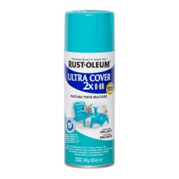 Aerosol Rust Oleum U.Cover 2X turquesa bte 340g