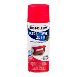 Aerosol Rust Oleum U.Cover 2X rojo amapola 340g