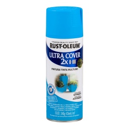 Aerosol Rust Oleum U.Cover 2X azul oasis satin 340g