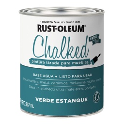 Brochable Rust Oleum verde estanque 0.887lt