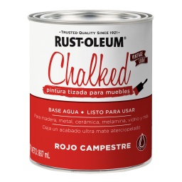 Brochable Rust Oleum tizado rojo campestre 0.887lt