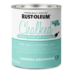 Brochable Rust Oleum turquesa aguamarina 0.887lt