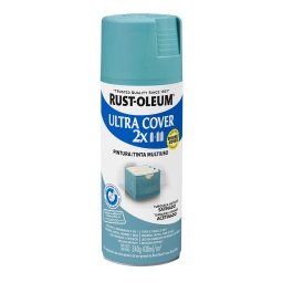 Aerosol Rust Oleum U.Cover 2X turquesa antiguoo satin 340g