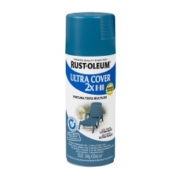 Aerosol Rust Oleum U.Cover 2X azul noche ultra mate 340g