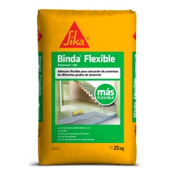 Adhesivo Para Cermicas Sika Binda Flexible 25 Kg