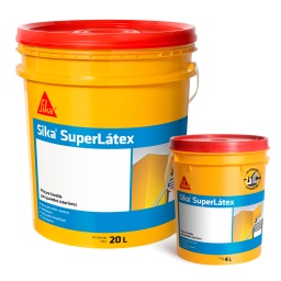 Pintura Lavable Antihongo Superlatex Sika 20+4L Blanco