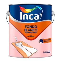 Fondo sint. p/Madera Blanco Inca 1L