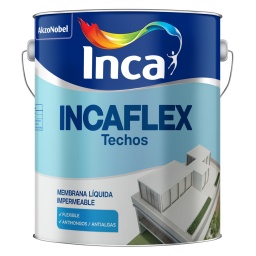 Imperm. ext. p/techos frentes y muros Incaflex Bco Inca 4L