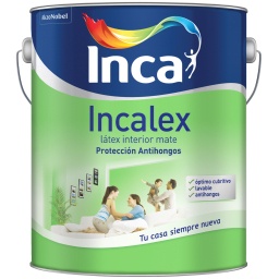 Latex int. Incalex Blanco Mate Inca 1L