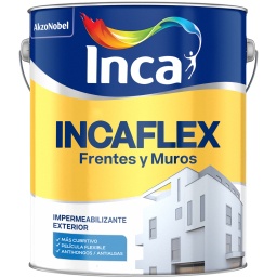 Imperm. ext. Incaflex Frentes y Muros Bco Inca 4L