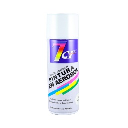 Aerosol 7cf Esmalte Blanco Brillante 400ml. Ref.40