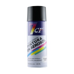 Aerosol 7cf Esmalte Negro Mate 400ml. Ref.4