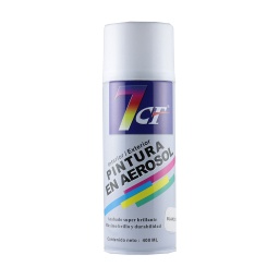 Aerosol 7cf Esmalte Blanco Mate 400ml. Ref.1007