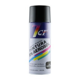 Aerosol 7cf Esmalte Negro Alta Temperatura 400ml. Ref.1200