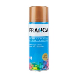 Aerosol Franca Esmalte Oro 18K 400ml. Ref.D188