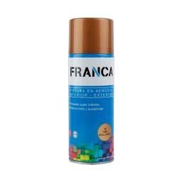 Aerosol Franca Esmalte Oro Brillante 400ml. Ref.35