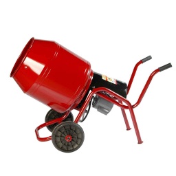 Hormigonera Goldex 130L Motor Weg 3/4Hp Roja