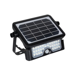 Luminaria solar led Vivion leadpad 5W fro - 500lm negro