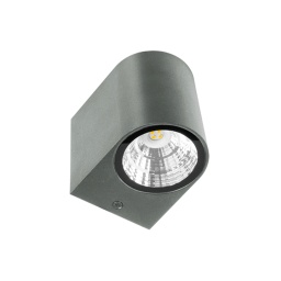 Led redonda Vivion  10x9 7+7W clida - gris