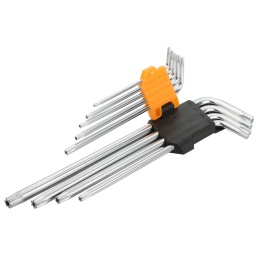 Set 9 llaves largas torx t10-t50 Tolsen 20057