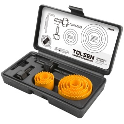 Set Tolsen Sierra copa bimetlica 11pz 19-64 75865