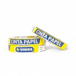 Cinta papel Unisil 18mm x 50m Sleeve