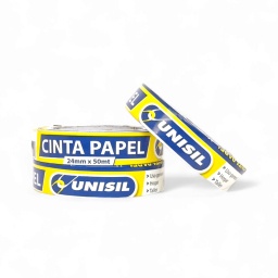 Cinta papel Unisil 24mm x 50m Sleeve