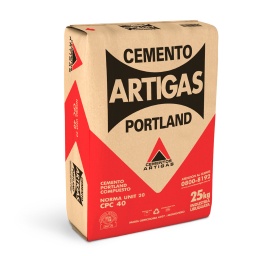 Cemento Prtland Compuesto 25 Kg Cementos Artigas (CPC40)