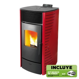 Calefactor a pellet Vivion Forte 7 7kW rjColores: 1