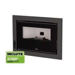 Calefactor a pellet Vivion Bruno Slim 9.6kW ng