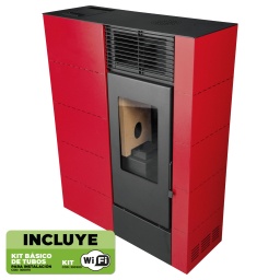 Calefactor a pellet Vivion Donna Plus 12kW rj