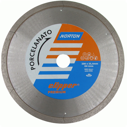 manguera Deshacer por favor confirmar Disco Diamantado Porcelanato NORTON Clipper – 230x10x25.4mm – Cifer